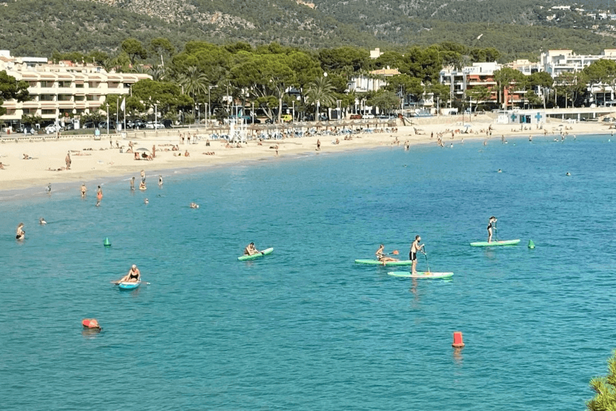Es Cargador beach Palmanova Mallorca