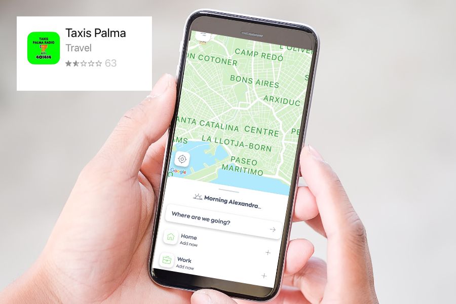 Palma Taxis - The best app to book a taxi in Palma de Mallorca