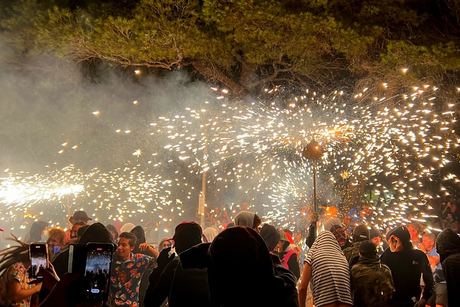 The Correfoc in Santa Ponsa 2022 – the best night EVER