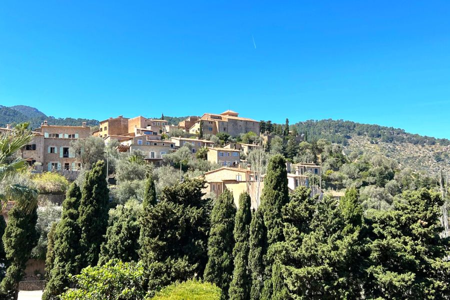 View from the Hotel Residencia Deia Mallorca