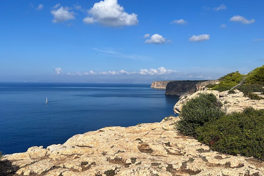 Views from Cap Blnac Lighthouse, Mallorca