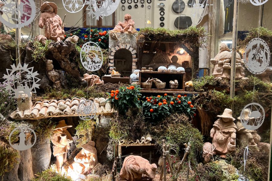 Fornet de la Soca Bakery nativity scene Palma de Mallorca