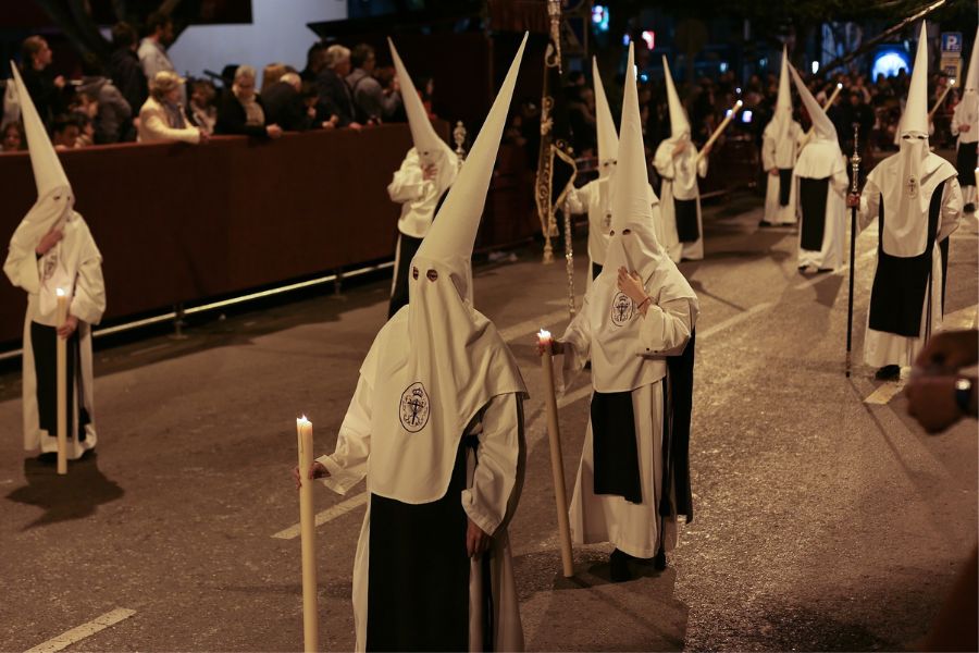 Traditional robes worn at the Easter parades