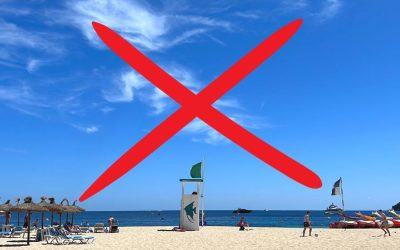 Beach rules in Mallorca