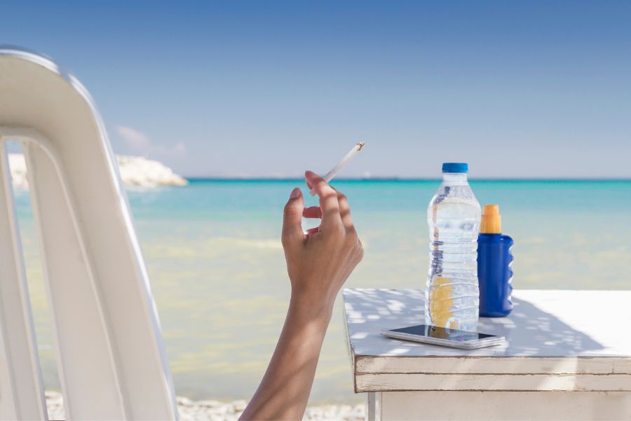 Smoking on Beaches in Mallorca